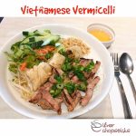 Vietnamese Vermicelli Bún Thịt Nướng